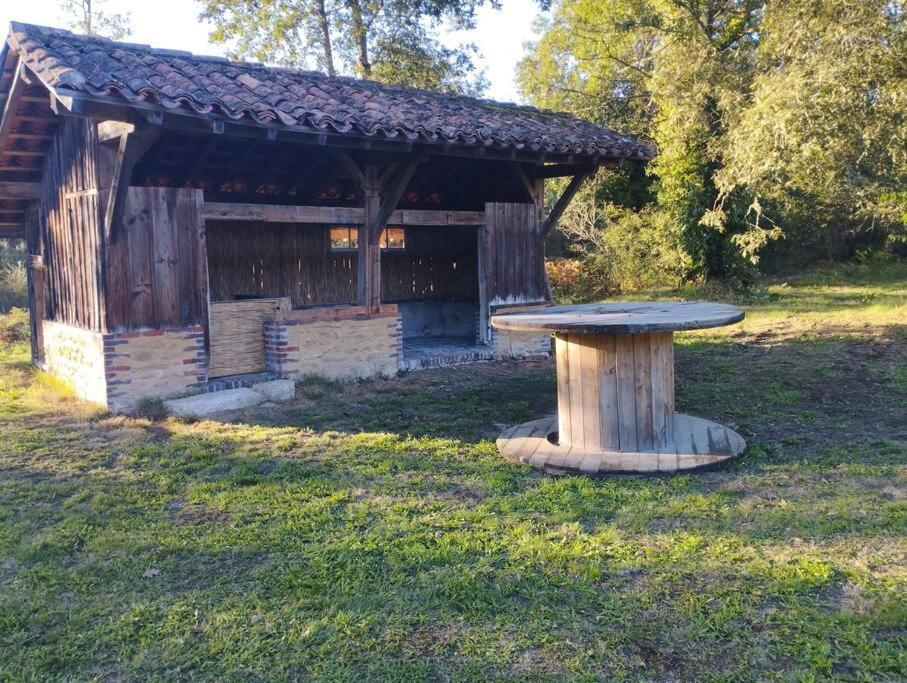 布罗卡斯Ancienne Grange Landaise别墅 外观 照片
